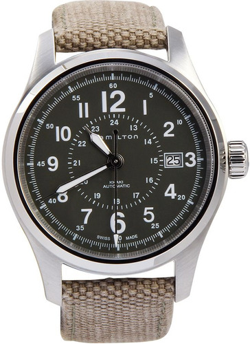 Hamilton Khaki Campo Automático Reloj Verde H70595963