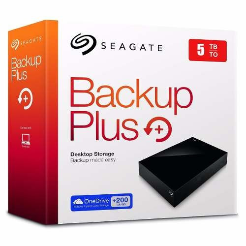 Disco Duro Externo 5tb Seagate Backup Plus Usb 3.0