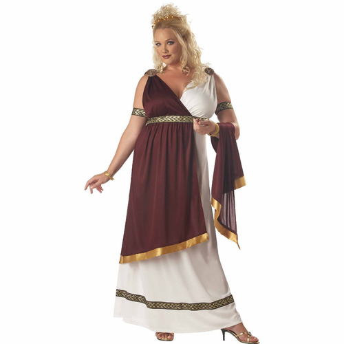 Disfraz De Emperatriz Romana Para Mujer Talla: 2x Halloween