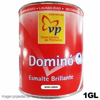 Pintura Esmalte (aceite) Domino Azul Colonial X Galon