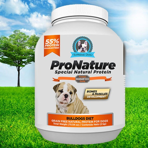 Pronature® 55% Especializada 2kg Proteína Para Bulldogs