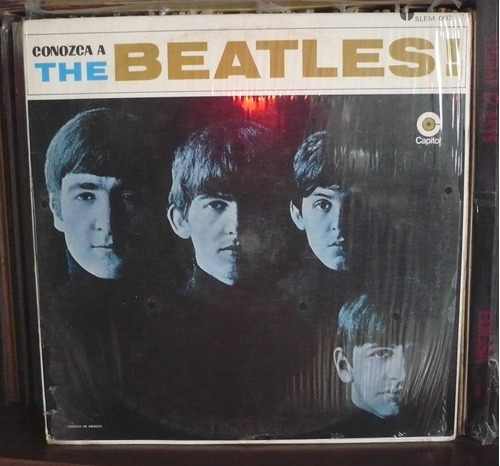 The Beatles Lp Conozca A... Sello Crema Nacional