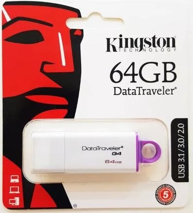 Pendrive 64gb Kingston 2.0 3.0 3.1 Dt G4 Moron -zona Oeste