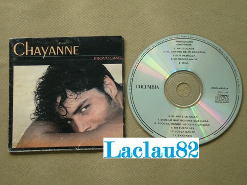 Chayanne Provocame 1992 Columbia Cd