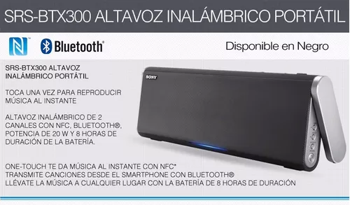 Sony - Altavoz Bluetooth Inalámbrico Súper Portátil, Potente