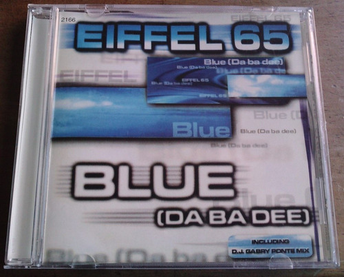 Eiffel 65 Blue Cd Single Musart 1999 C/ 7 Versiones 