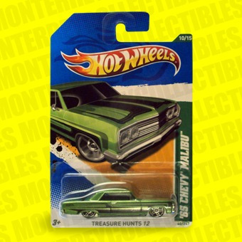 Hot Wheels 65 Chevy Malibu T-hunt 2012