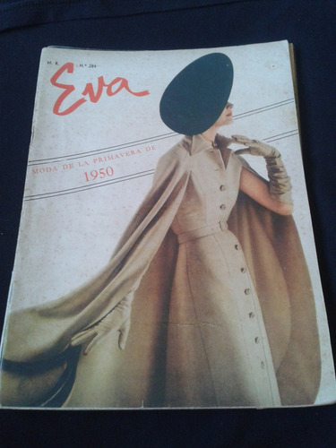 Revista Eva N° 284 Moda Primavera 1950