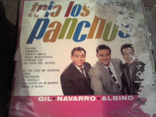 Disco Acetato De Trio Los Panchos