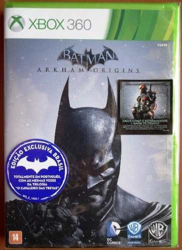 Jogo Batman: Arkham Origins Edição Brasil - Xbox 360