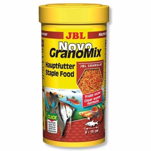 Ração Para Peixes Jbl - Novo Granomix - 115g