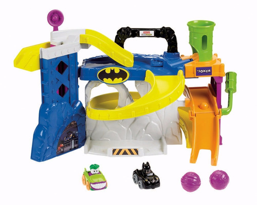 Pista De Batman Y Guason En La Baticueva Fisher Price