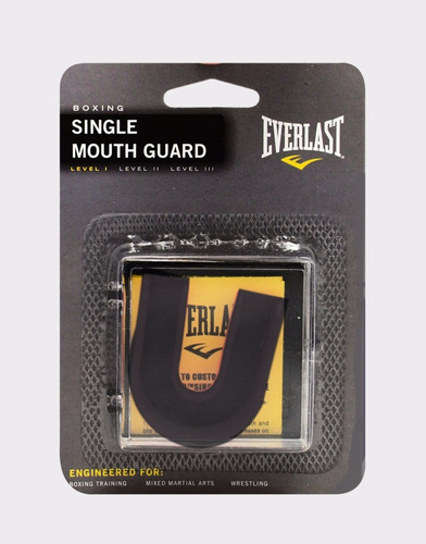 Protector Bucal Simple Everlast Negro