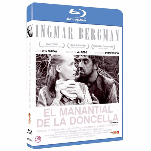 Blu-ray Original El Manantial De La Doncella Ingmar Bergman