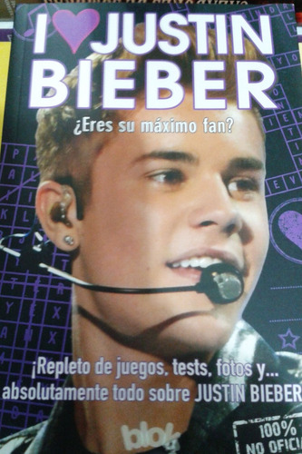 Libro I Love Justin Bieber