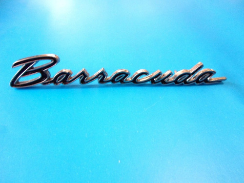 Emblema Plymouth Barracuda 1964 - 1966 Lateral
