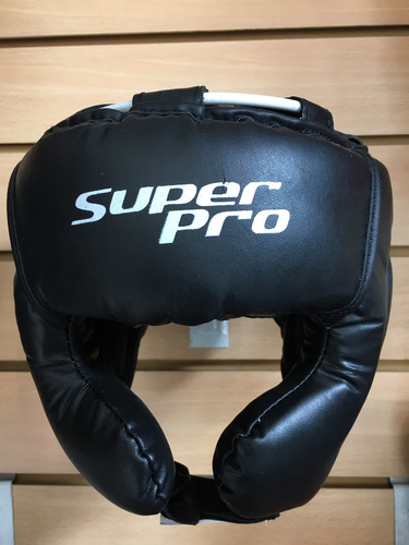 Cabezal De Boxeo Superpro Cuero Vacuno 1ra Calidad Ideal Box