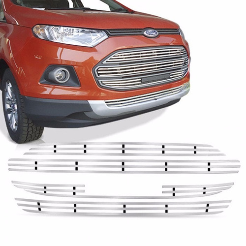 Sobre Grade Cromada Nova Ecosport 2013/2016 Aço Inox