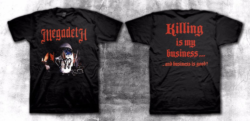 Megadeth - Killing Is My Bussines - Remera