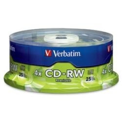 50 Pk Cd-rw Verbatim Virgen Regrabable, 80 Min., 700 Mb Cap