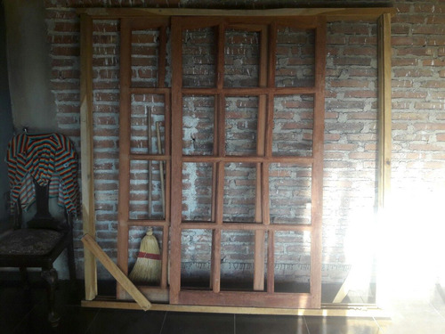 Puerta Ventada De Madera 2x2
