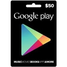 Google Play 50 Dolares Usa Americana Playstore Gift Card Usd