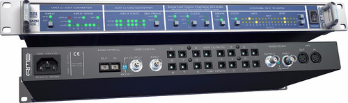 Rme Adi-648 64 Canais 24bit 96khz Interface Audio Madi Adat