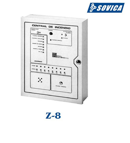 Central De Incendio 8 Zonas Sovica
