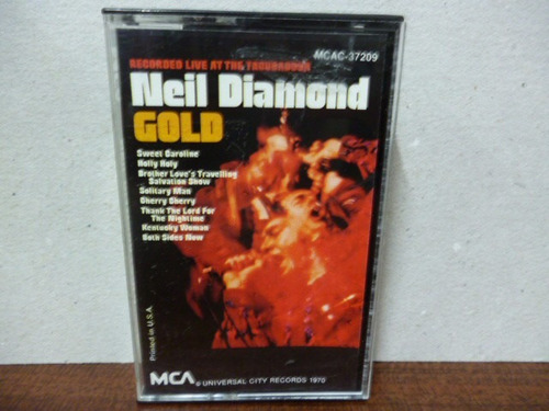 Neil Diamond Gold Cassette Americano