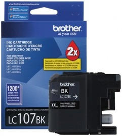 Cartucho Tinta Negro Original Brother Lc107bk Mfc-j4510dw