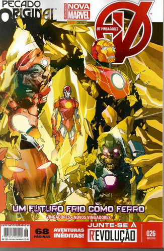 Imagem 1 de 1 de Os Vingadores 26 1ª Serie - Panini - Bonellihq Cx146 K19