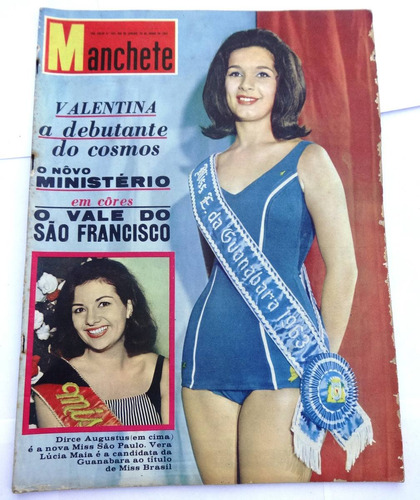 Manchete Nº 584: Miss Guanabara - Miss São Paulo - Le Mans