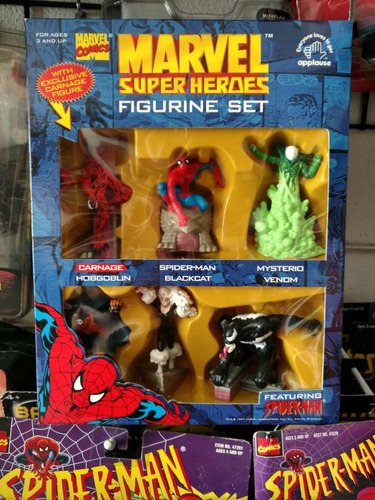 Marvel Super Heroes Spider-man Carnage Figurine Set C10
