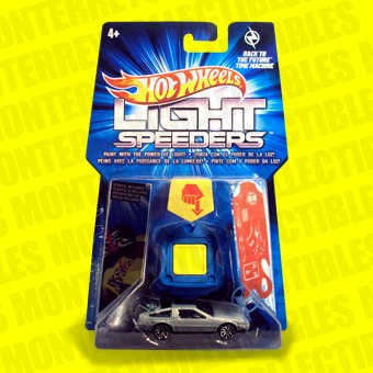 Hot Wheels Delorean Volver Al Futuro Light Speeders