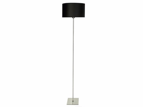 Lampara De Pie Classic Niquel Brillo