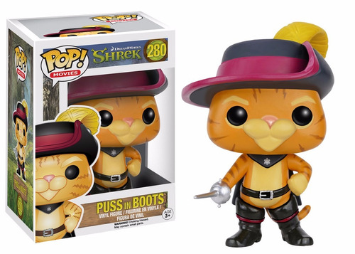 Gato De Botas Shrek Funko Pop! Vinyl Desenho Filme Animação