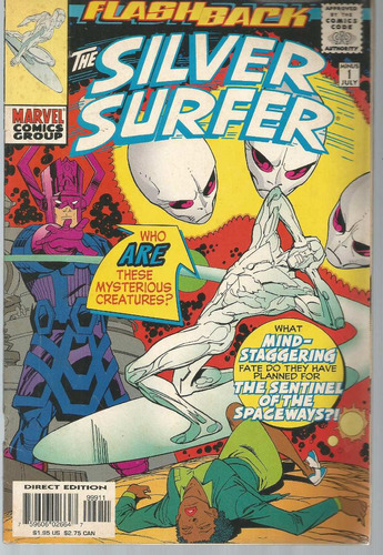 The Silver Surfer Flashback 01 - Marvel Bonellihq Cx209 N20