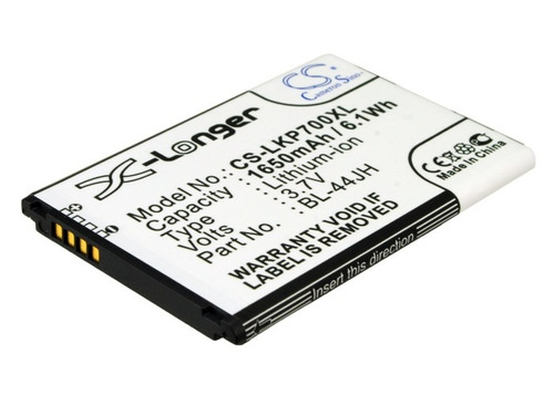 Bateria Pila LG Bl-44jh Optimus L7 P700 P705 P750 Lg730 Wsl