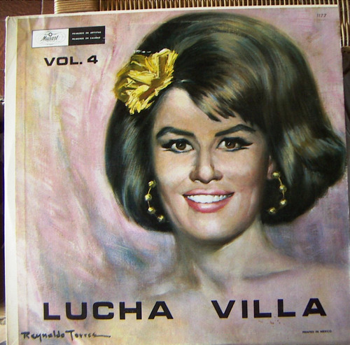 Bolero, Lucha Villa, Vol.4, Lp 12´, Cuando  Vivas  Conmigo