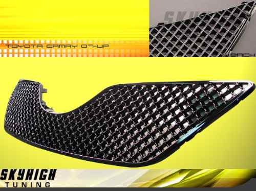 Parrilla Negra Tipo Mesh Diamante Toyota Camry 07 08 09