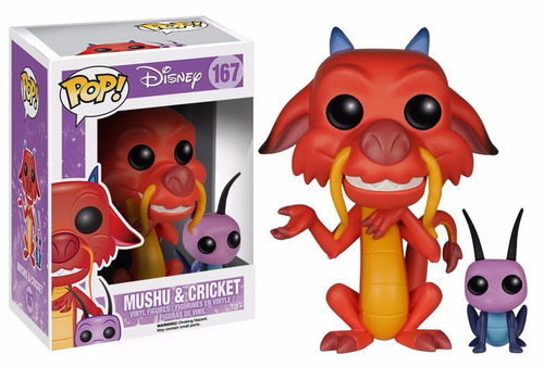 Funko Pop Disney Mulan - Mushu And Cricket