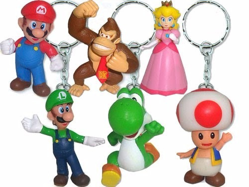 Llavero Super Mario Luigi Nintendo 3ds