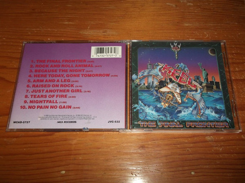 Keel - The Final Frontier Gene Simmons Cd Imp 1990 Mdisk