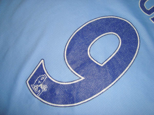 Camisa Original Manchester City 2013/2014 Home #9 A. Negredo