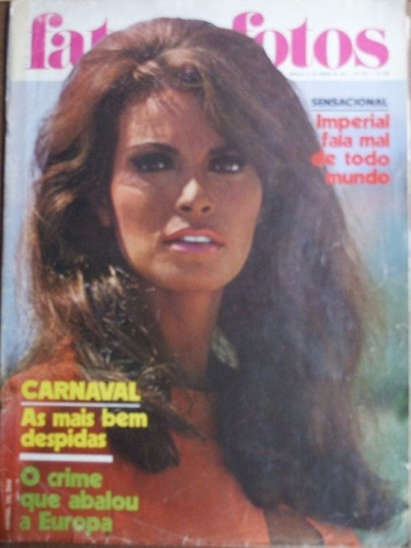 Revista Fatos E Fotos 520 De 1971 - Raquel Welch