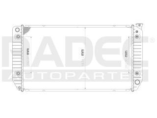 Radiador Chevrolet Series 3500 1996-1997 V8 7.4lts 2enfr Aut