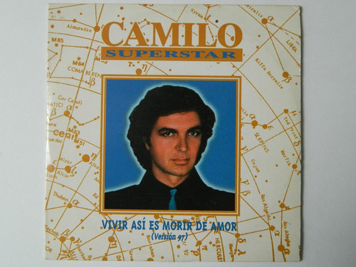 Cd Single Camilo Sesto Vivir Asi Es Morir De Amor Version 97