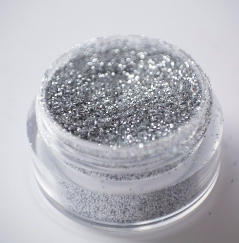 Mini Glitter - Purpurina G44 Plateado Plata