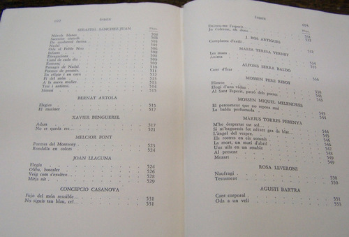 Imagen 4 de 6 de La Poesia Catalana * Els Contemporanis * En Catalan * 1947 *