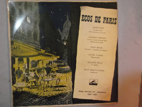 Disco L P - Ecos De París